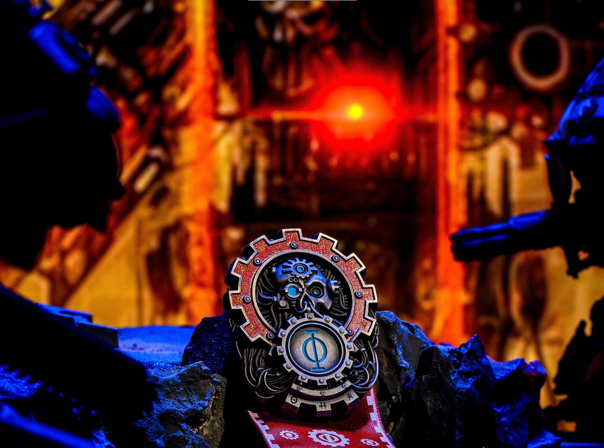 Seal of the Omnissiah|Officially Licensed Warhammer 40K Mechanicus Pendant