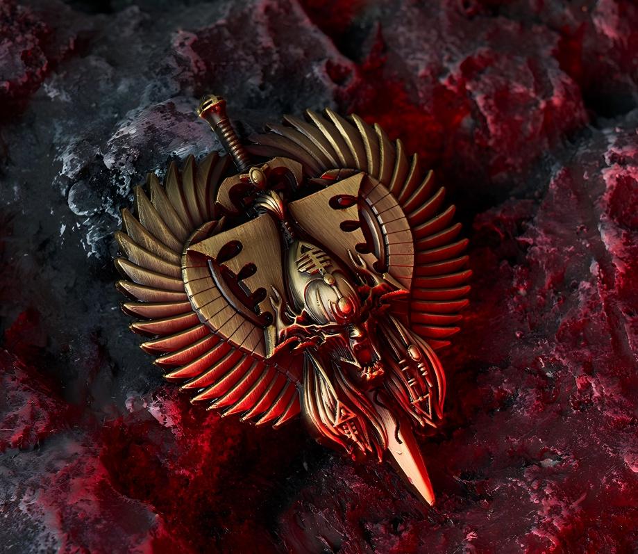 Badge of Khaine’s Wrath – Warhammer 40K Inspired