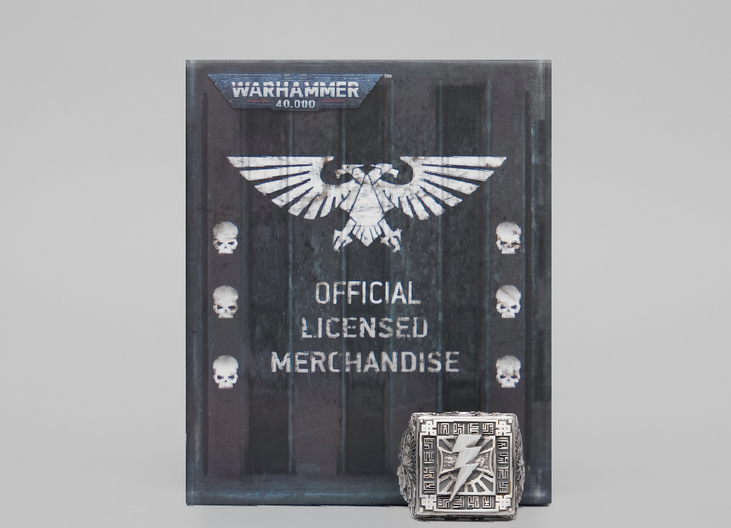 Ring of the Khan’s Skyseal – Warhammer 40K Inspired