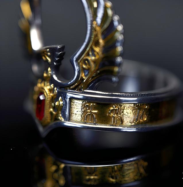 Phoenix King Ring - Warhammer 40K Inspired
