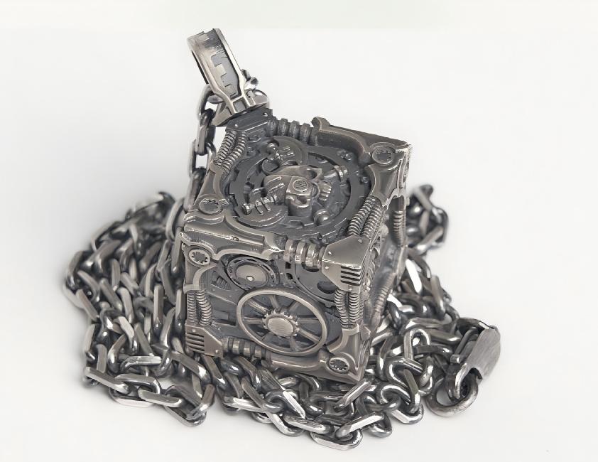 Adeptus Mechanicus Mind Machine Dice Core - Warhammer 40K Inspired