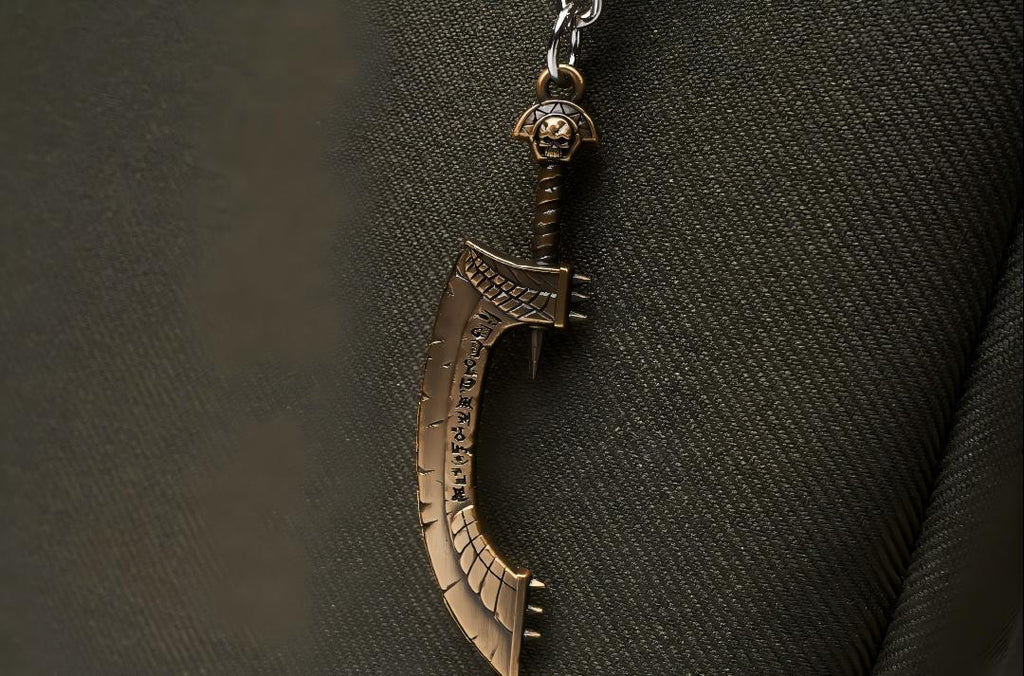Nehekhara Scimitar Keychain – Warhammer-Inspired