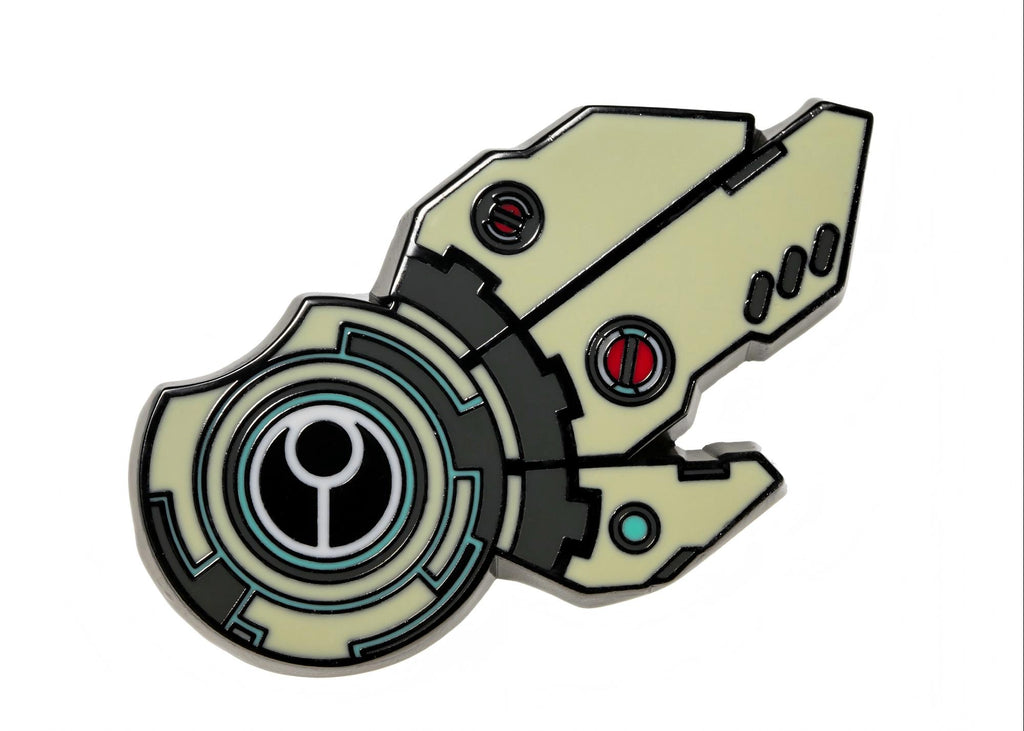 Power Shield Brooch – Warhammer 40K Inspired