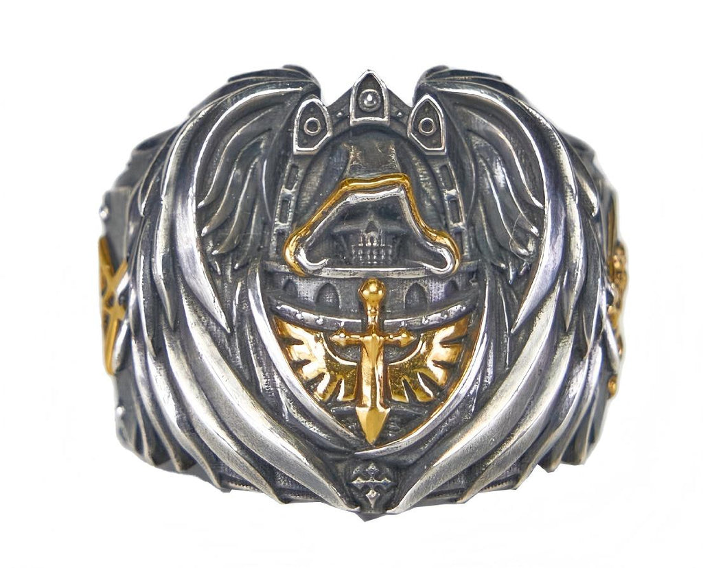 Dark Angels Ring - Warhammer 40K Inspired