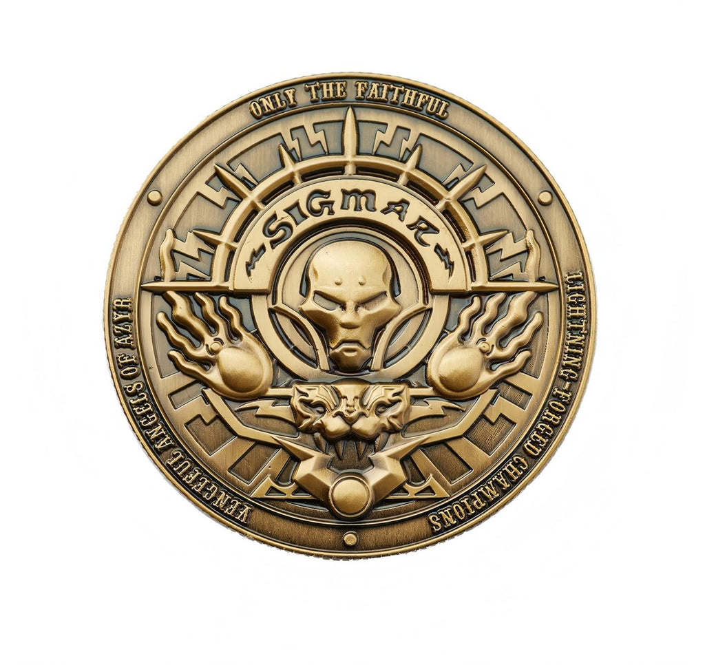 Relic of War Commemorative Coin – A Warhammer-Inspired Imperial Token