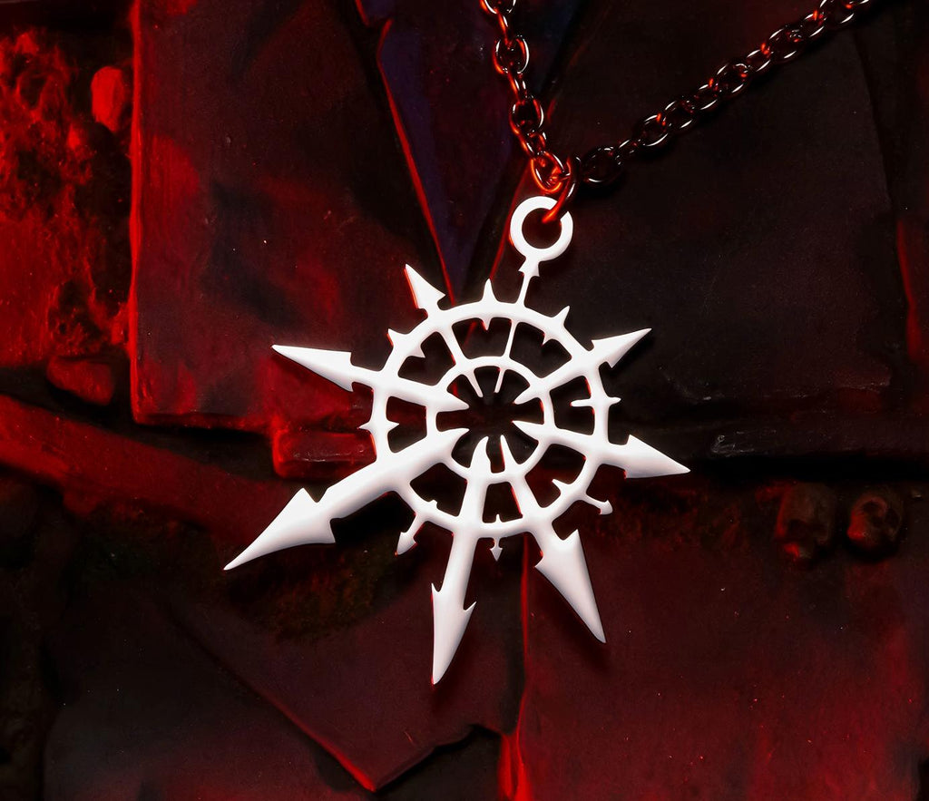Chaos Undivided Pendant Necklace - Warhammer 40K Inspired