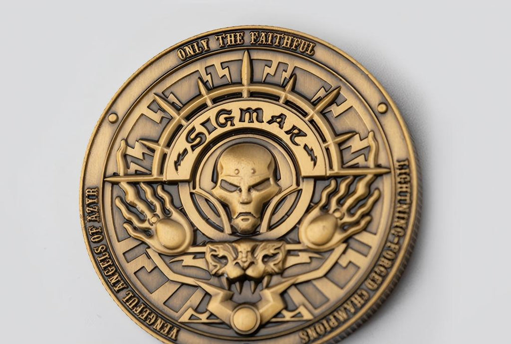 Relic of War Commemorative Coin – A Warhammer-Inspired Imperial Token