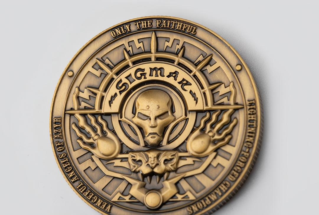 Relic of War Commemorative Coin – A Warhammer-Inspired Imperial Token