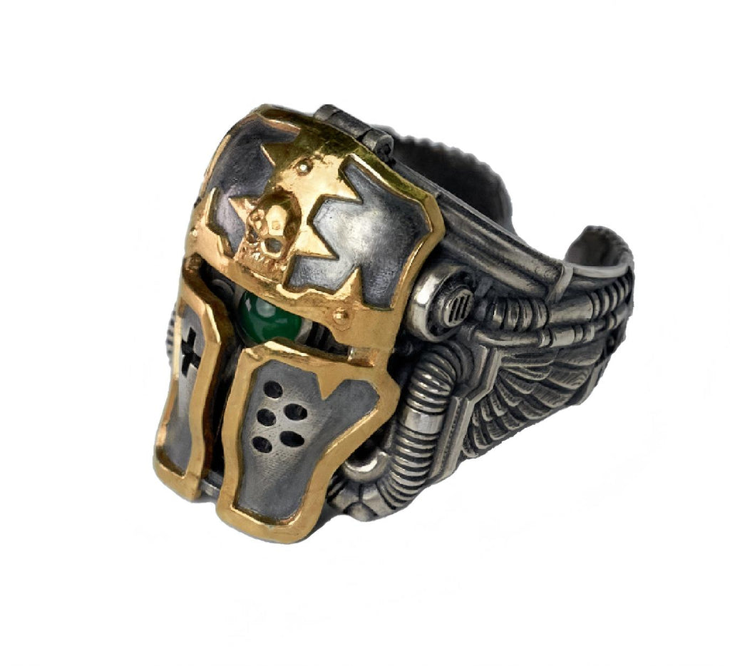 Imperial Knight Helm Ring - Warhammer 40K Inspired