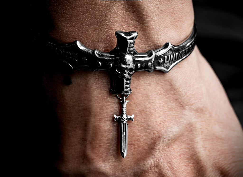 Black Templars Emperor's Champion Bracelet Crusade - Warhammer 40K Inspired