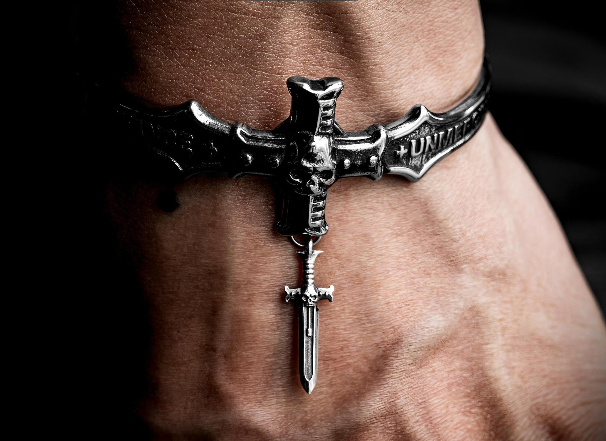 Black Templars Emperor's Champion Bracelet Crusade - Warhammer 40K Inspired