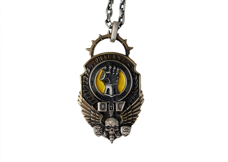 Warhammer Pendant – Hammer of Judgment, Icon of the Emperor