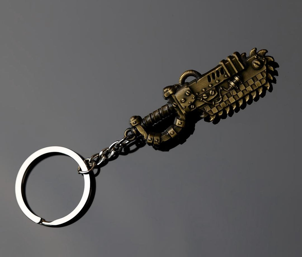Chainsword Keychain - Warhammer 40K Inspired