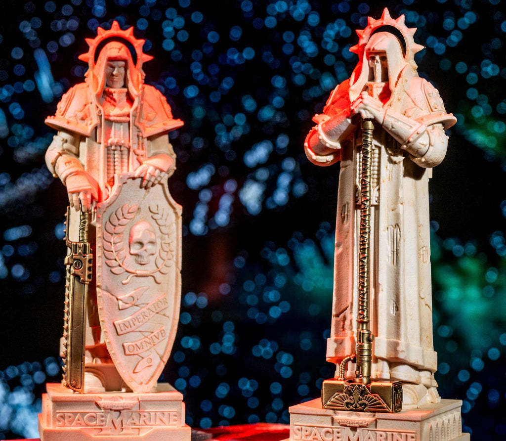 Holy Imperium Statue – Warhammer-Inspired Imperial Monument Sculpture