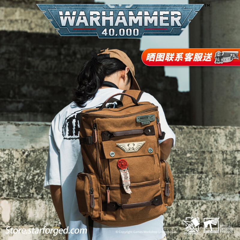 Krieg Field Satchel – Warhammer 40K Inspired Backpack