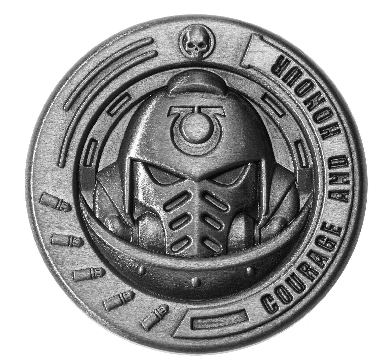 Primaris Space Marines Challenge Coin - Warhammer 40K Inspired
