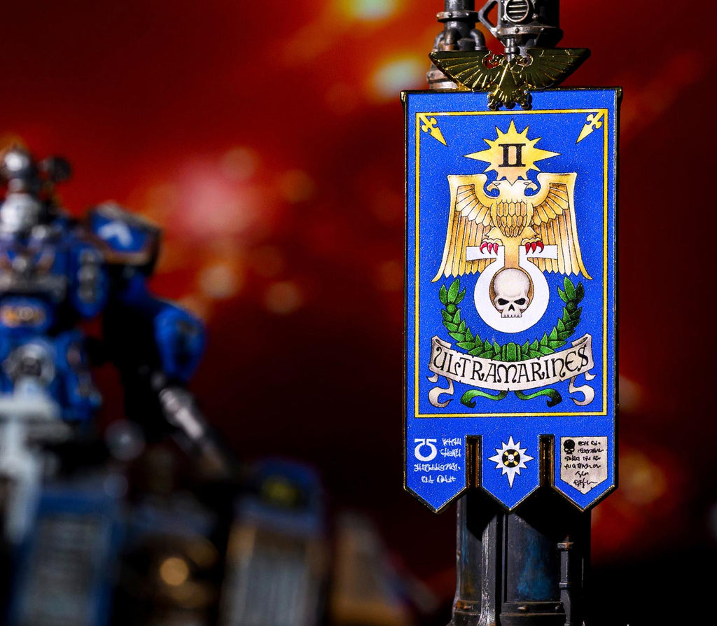 Second Legion Flag Refrigerator Magnet - Warhammer 40K Inspired