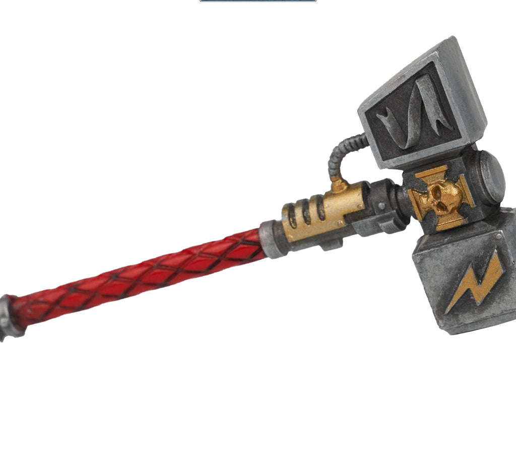 Radium Thunder Weapon Keychain – Warhammer 40K Inspired