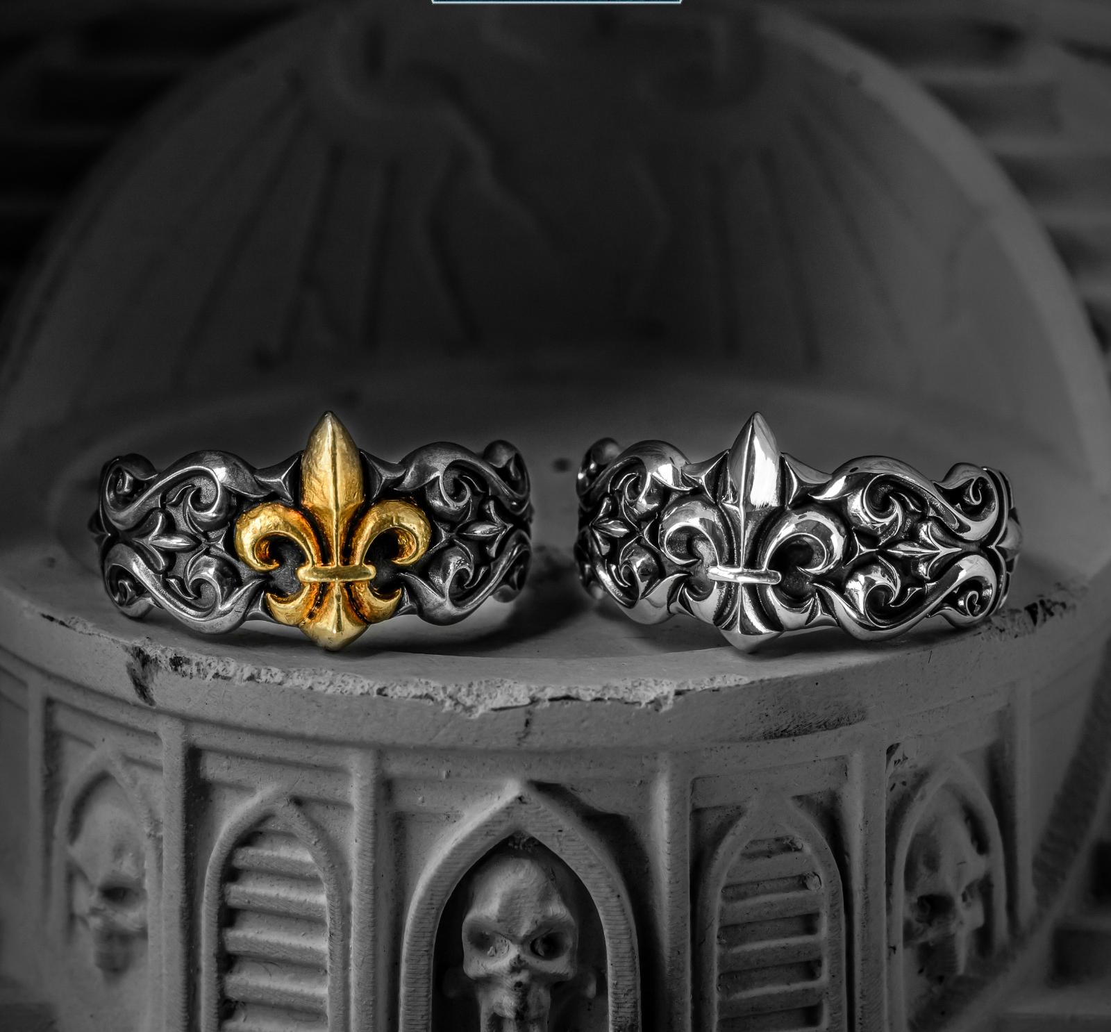 Iris of Faith Ring – In Fire It Blooms, In Judgment It Endures