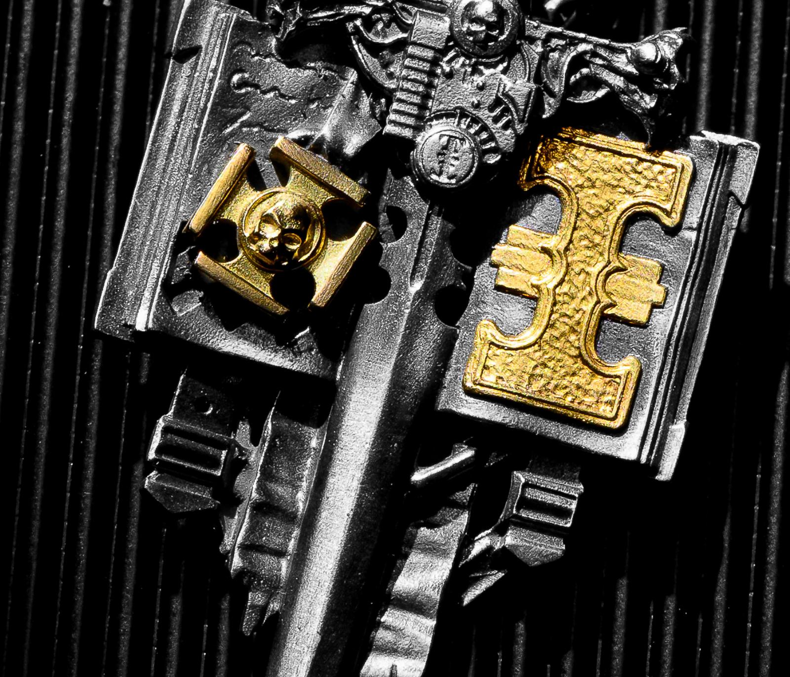 Grey Knights Codex Pendant - Warhammer 40K Inspired