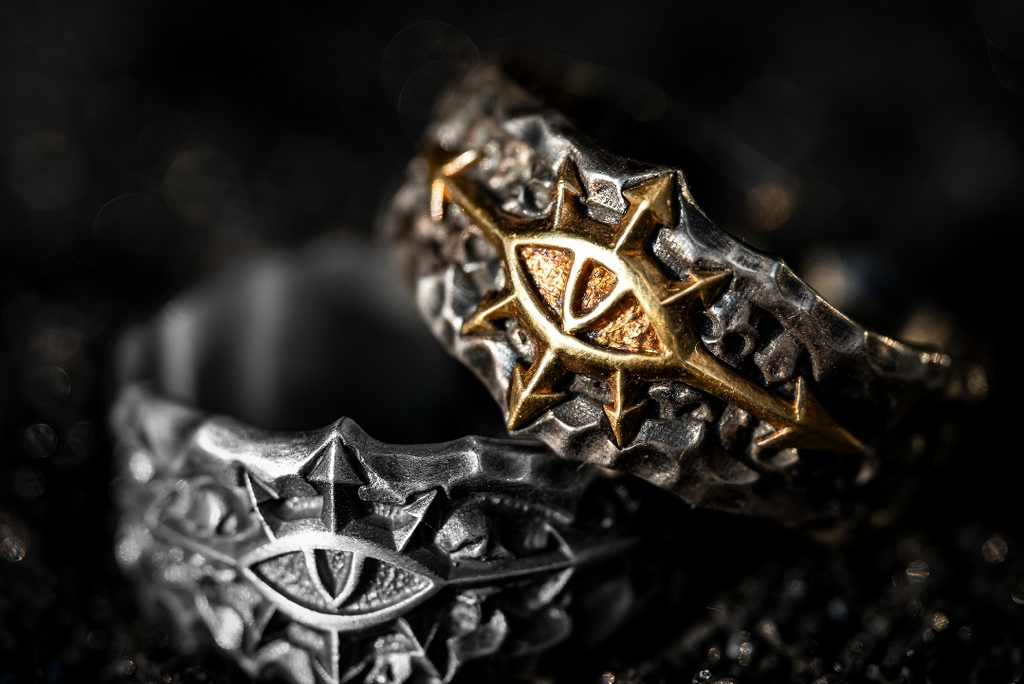 Abaddon's Sigil Ring - Warhammer 40K Inspired