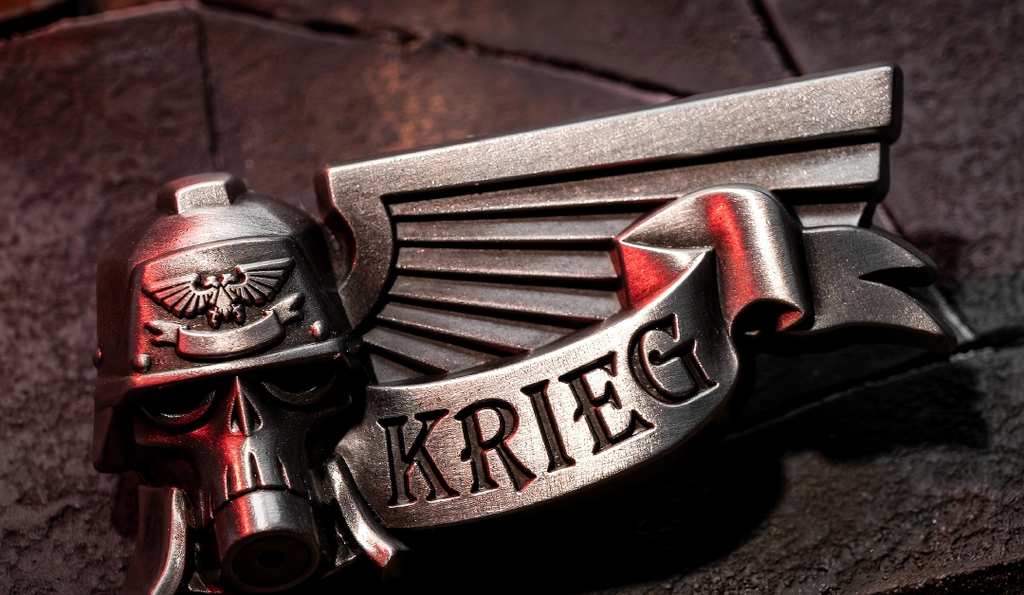 Death Korps of Krieg Emblem Badge – Warhammer 40K Inspired
