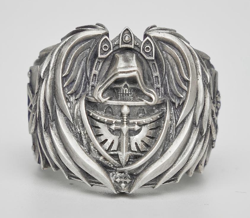 Dark Angels Ring - Warhammer 40K Inspired