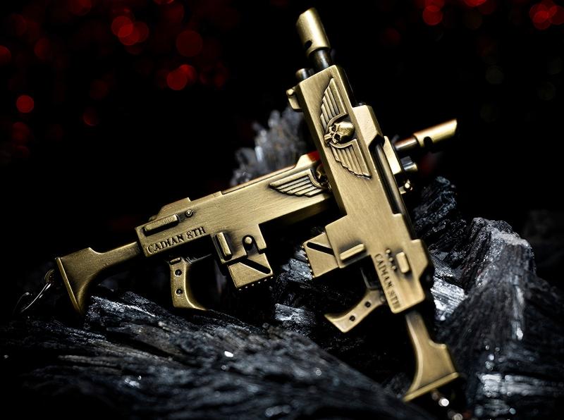 Laser Gun Keychain - Warhammer 40K Inspired