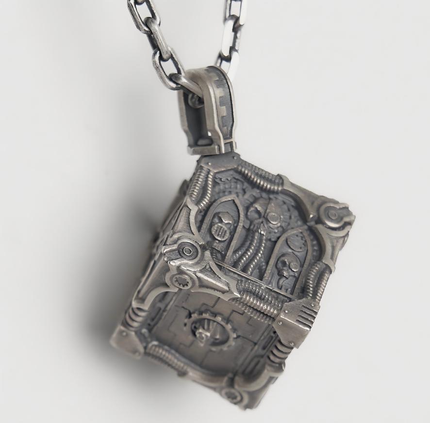 Adeptus Mechanicus Mind Machine Dice Core - Warhammer 40K Inspired