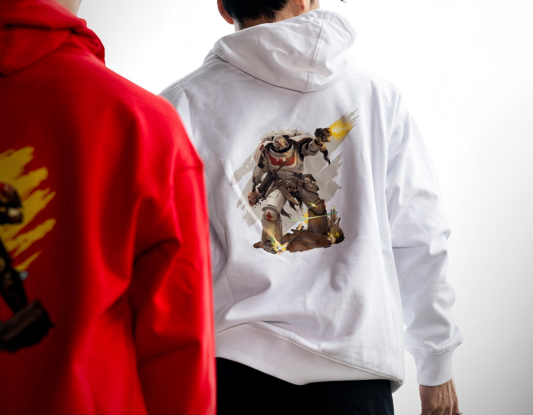 Honor Company Battle Hoodie – Warhammer-Inspired Gothic Military