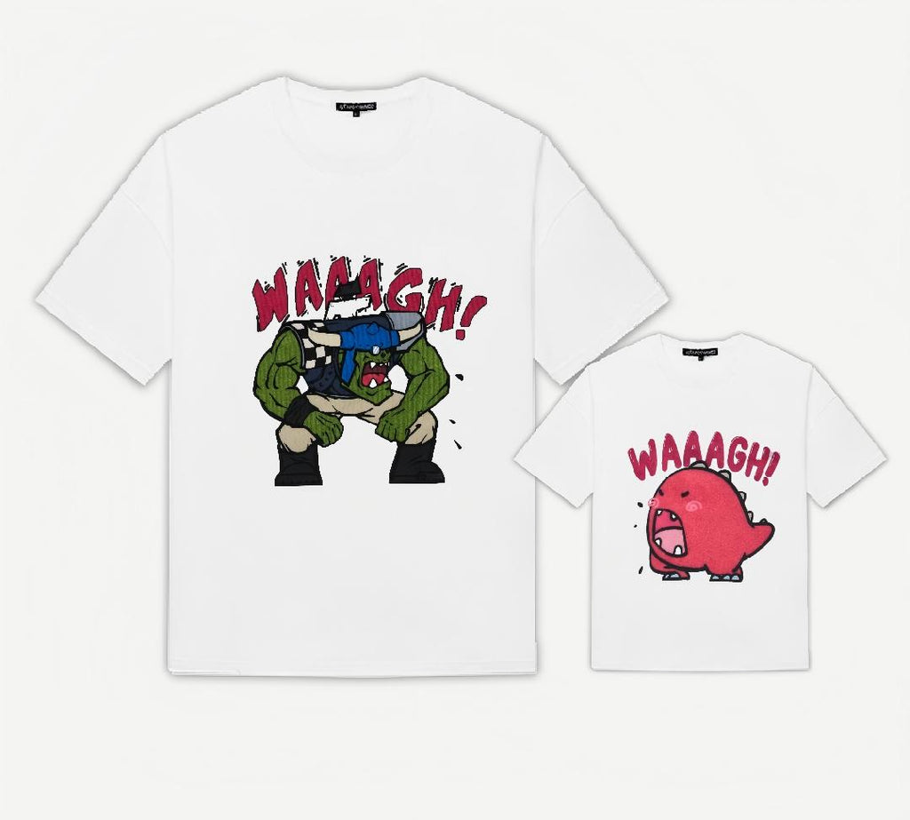 “Bouncer & The Handler” T-Shirt – A Slice of Grimdark Whimsy