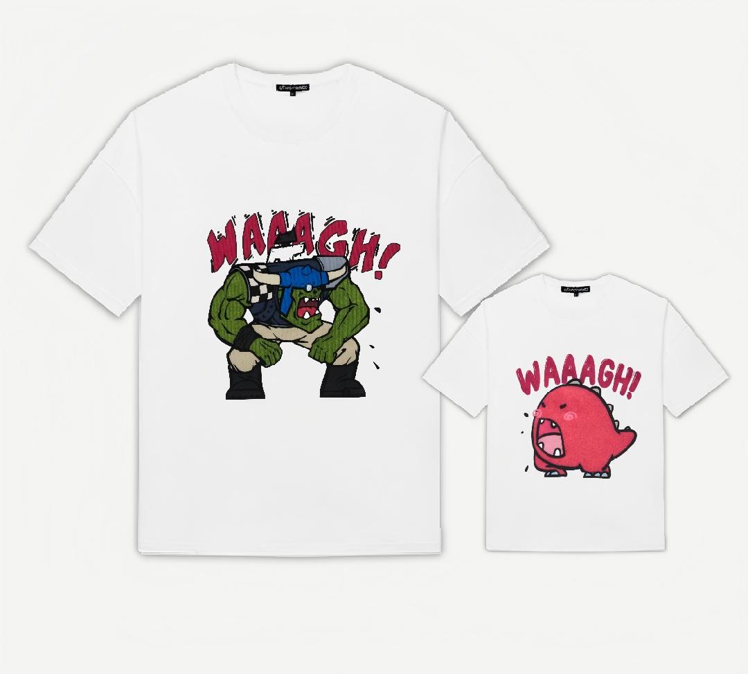 “Bouncer & The Handler” T-Shirt – A Slice of Grimdark Whimsy