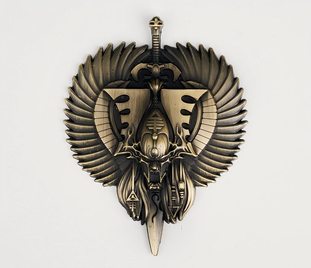 Badge of Khaine’s Wrath – Warhammer 40K Inspired