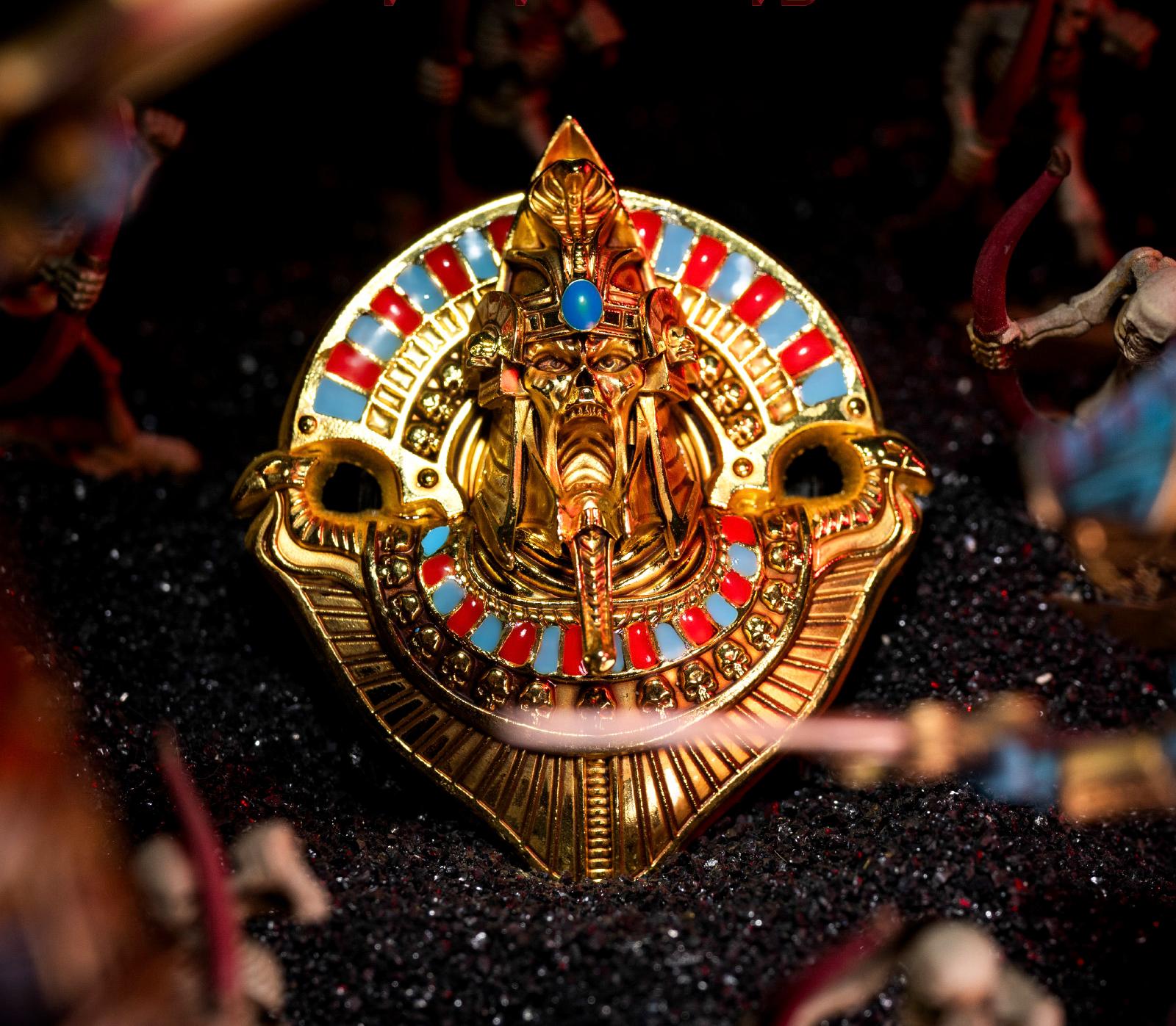 The Gaze Brooch – Warhammer 40K Inspired