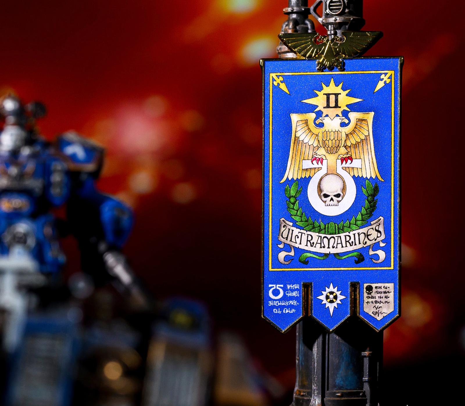 Second Legion Flag Refrigerator Magnet - Warhammer 40K Inspired