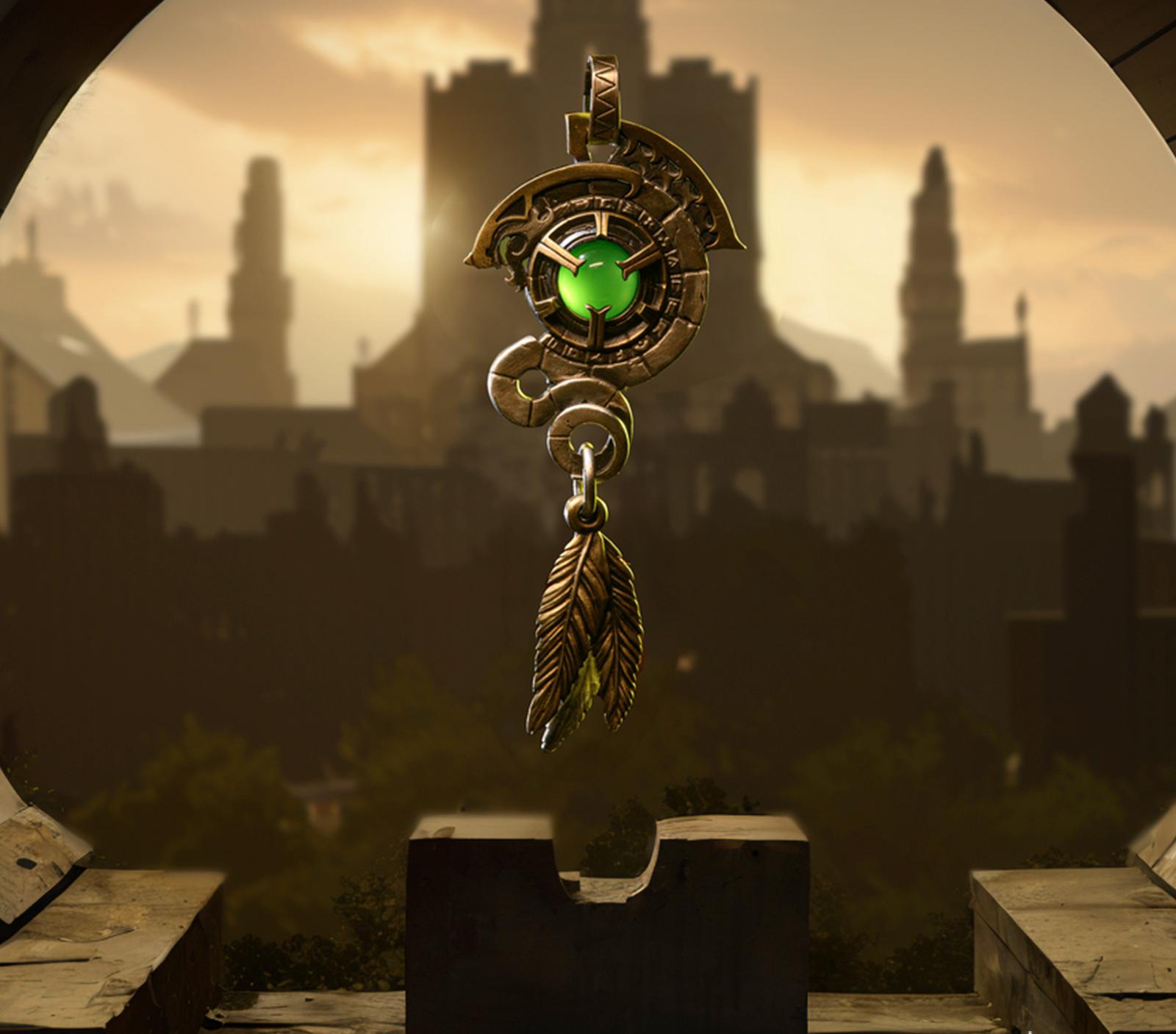 Lizardfolk Pendant – Echoes of the Elder Scales