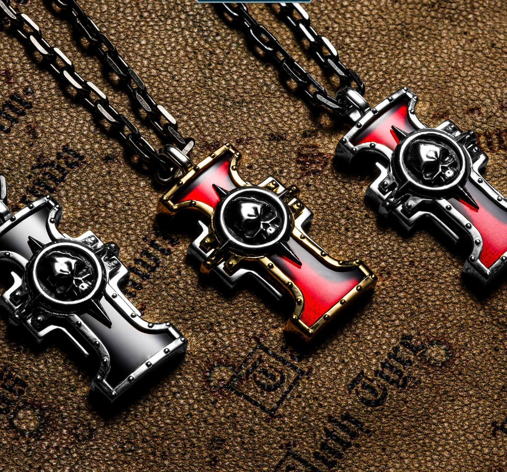 Lexicon of the Sanctified Scribe – A Warhammer-Inspired Pendant of Divine Lore