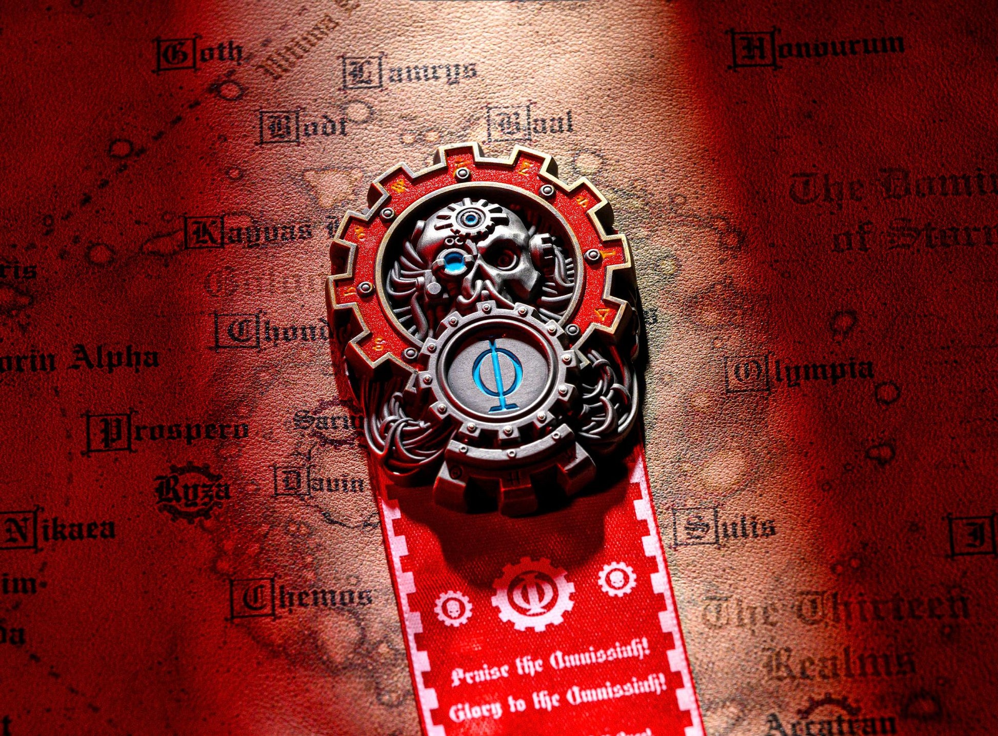 Seal of the Omnissiah｜Officially Licensed Warhammer 40K Mechanicus Pendant