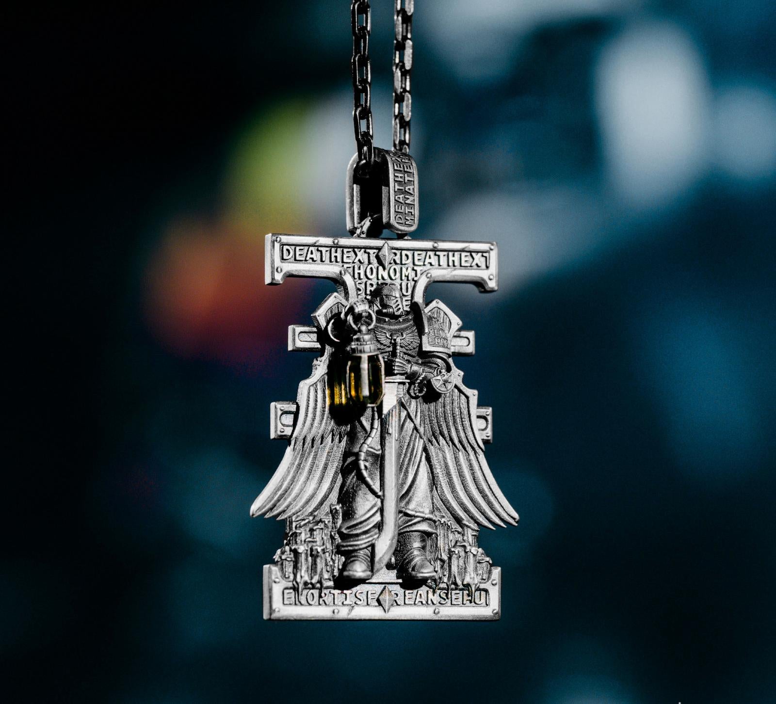 Deathwatch Necklace – Vigil in Shadow, Purge in Flame