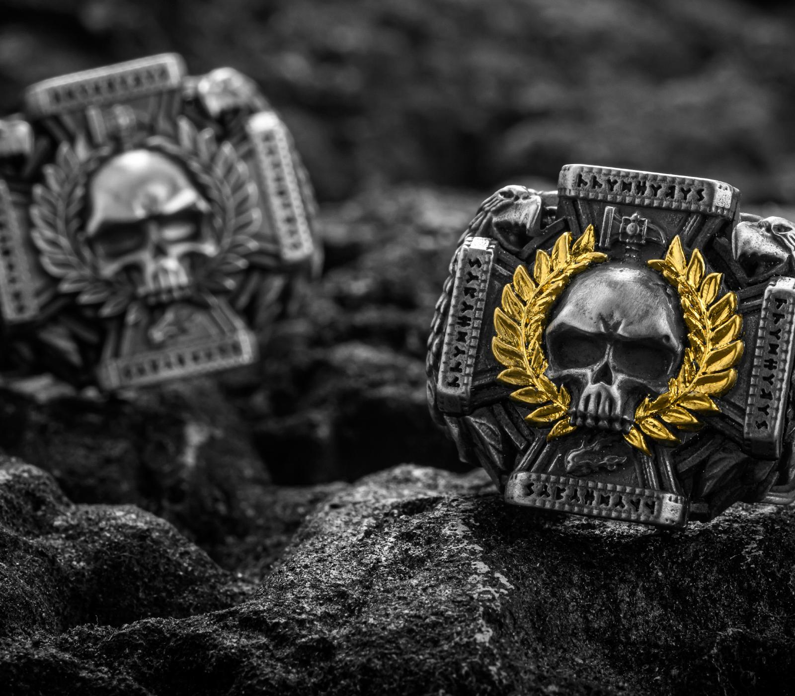 Imperial Cross Ring - Warhammer 40K Inspired