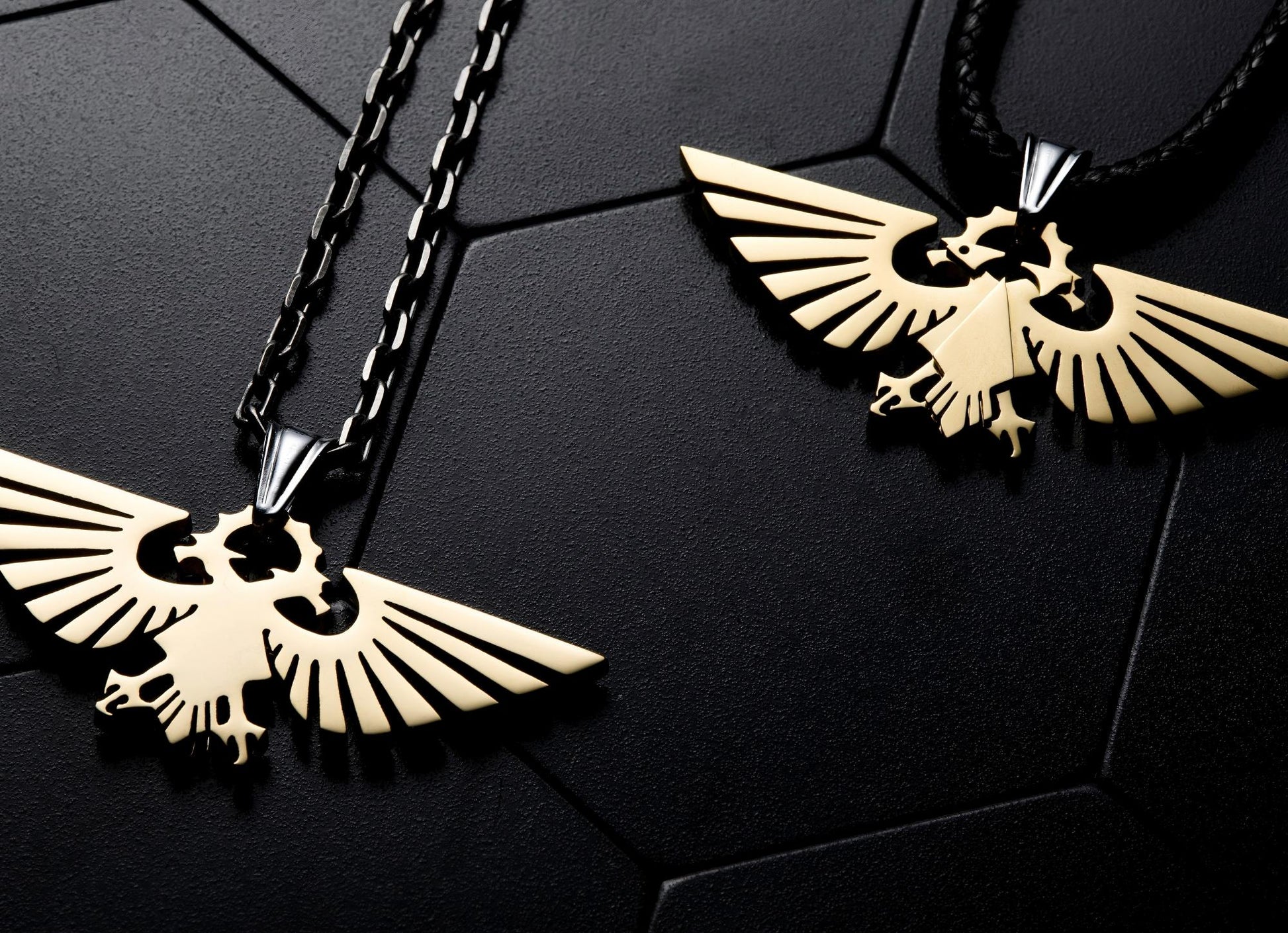 Imperial Aquila Necklace - Warhammer 40K Inspired