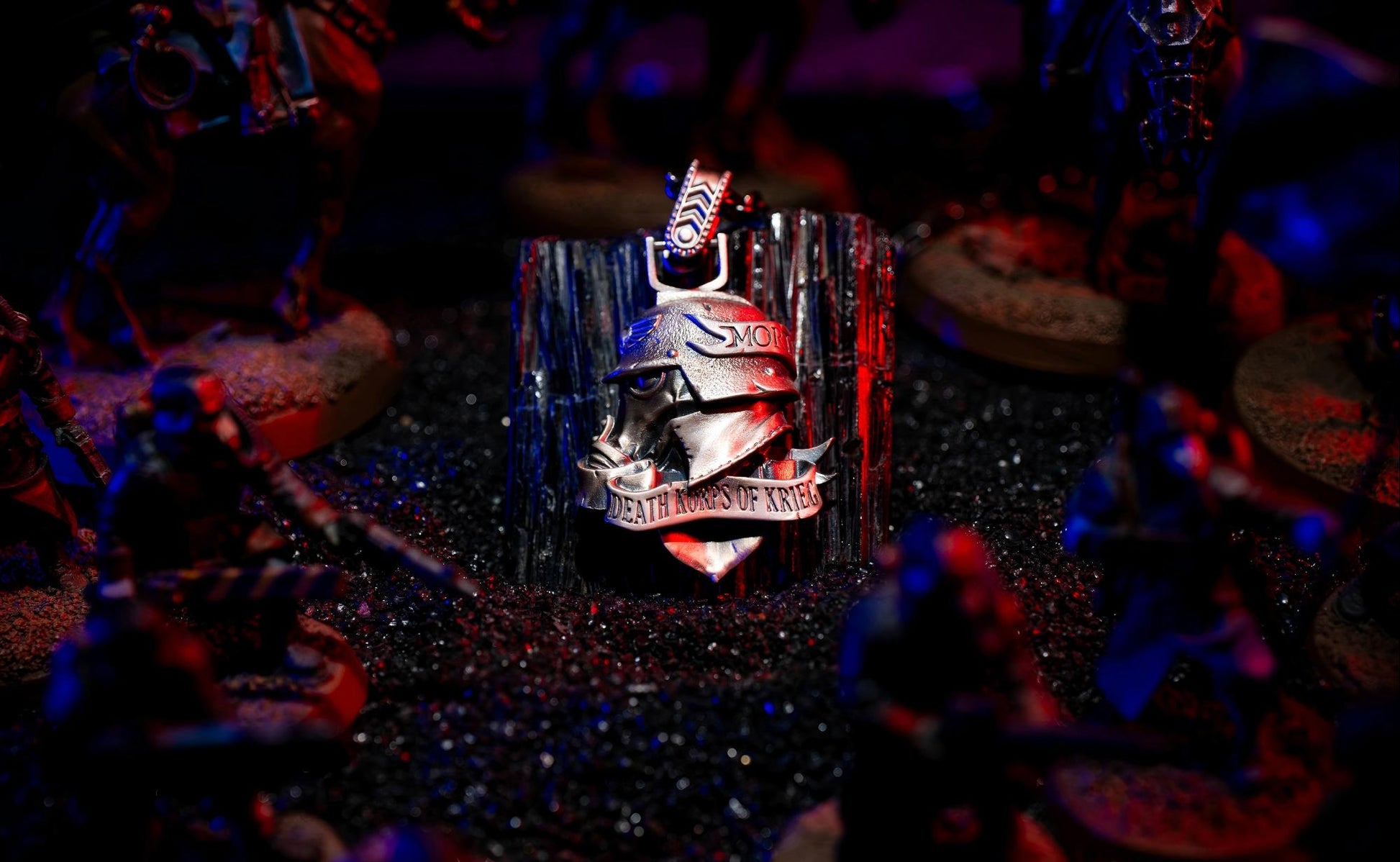 Krieg Oath of the Fallen Pendant – Warhammer 40K Inspired