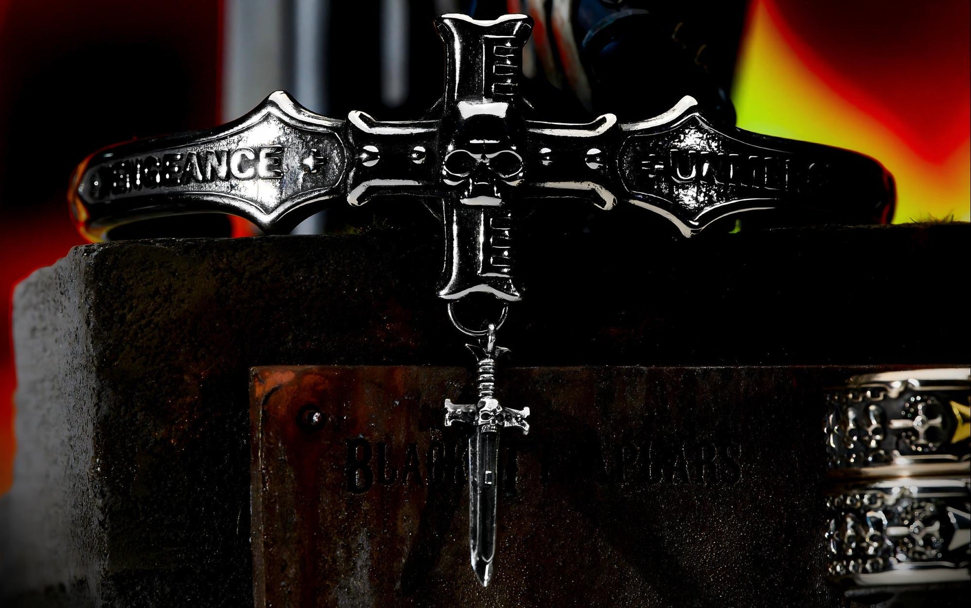 Black Templars Emperor's Champion Bracelet Crusade - Warhammer 40K Inspired