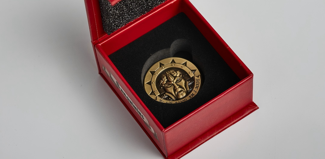 Blood Angels Slap Coin – Warhammer-Inspired Chapter Token