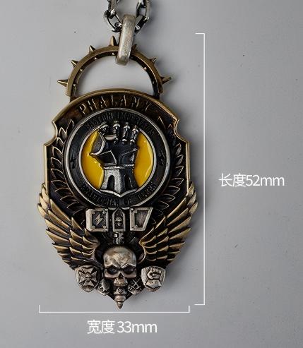 Warhammer Pendant – Hammer of Judgment, Icon of the Emperor