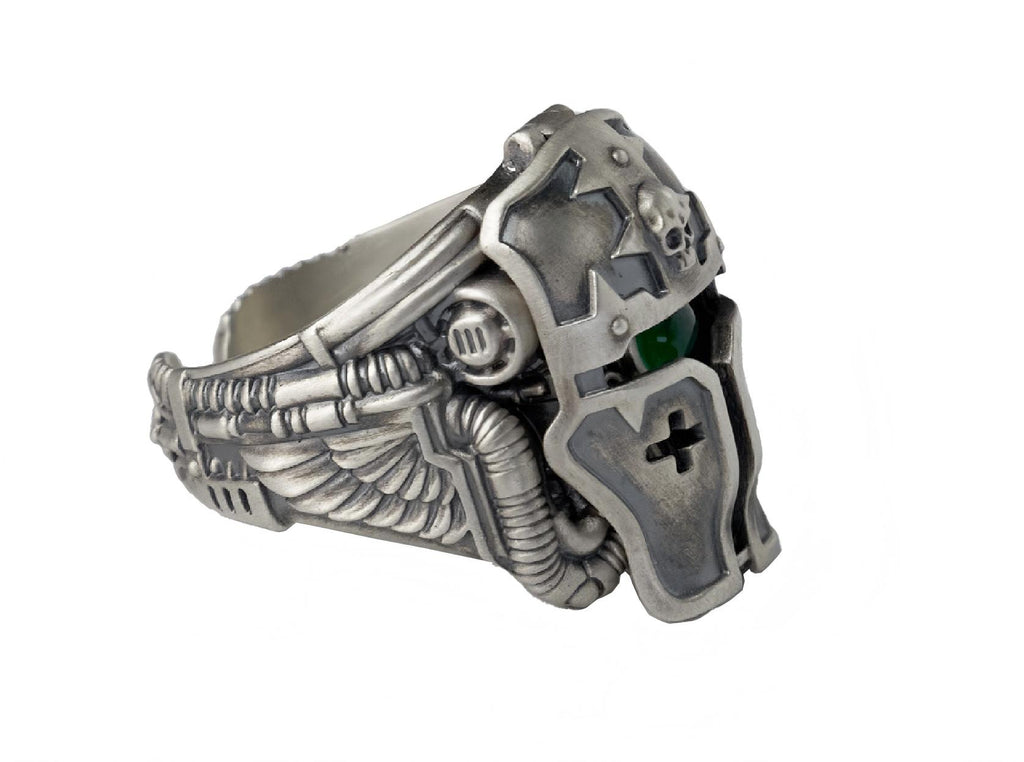 Imperial Knight Helm Ring - Warhammer 40K Inspired
