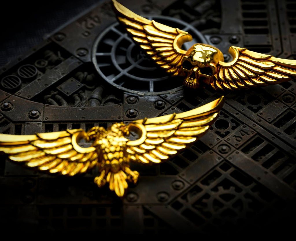 Space Marine Brooch – Emblem of Loyalty, Worn with Honor