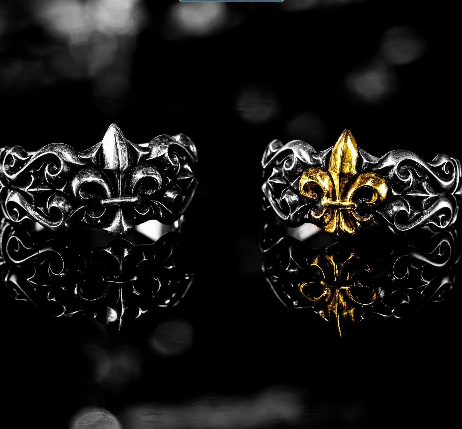 Iris of Faith Ring – In Fire It Blooms, In Judgment It Endures