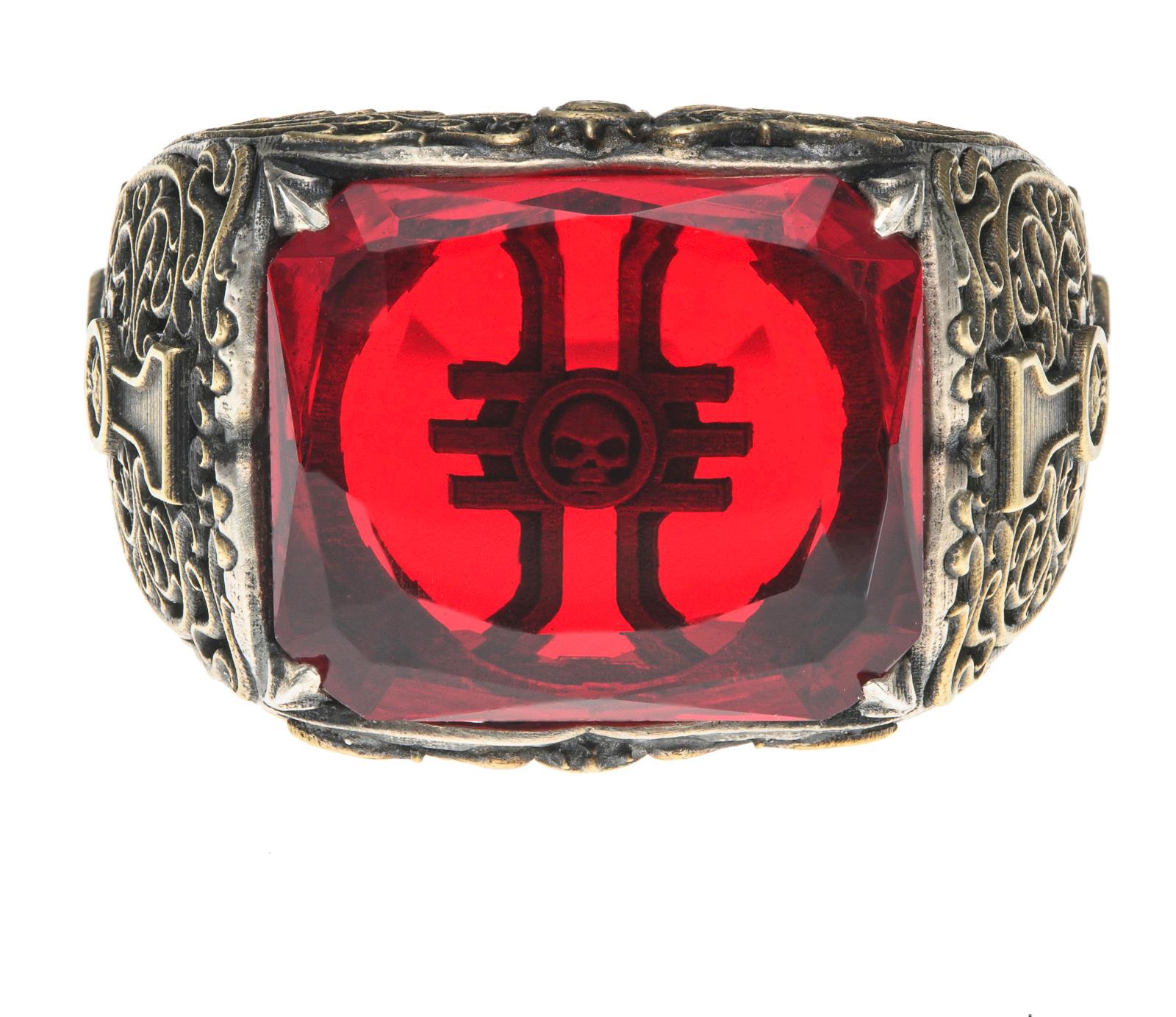 Inquisitorial Signet Ring – Warhammer-Inspired Judgment Ring of the Imperium