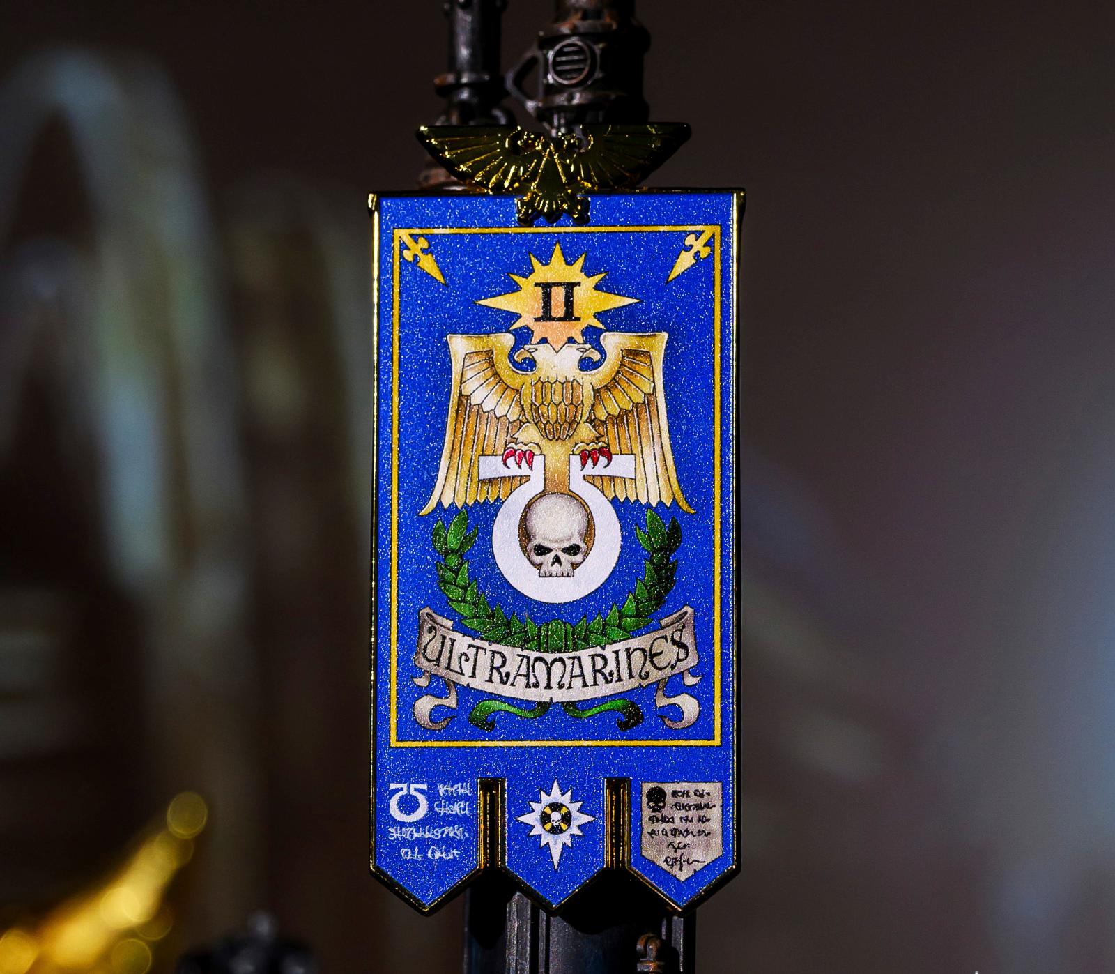 Second Legion Flag Refrigerator Magnet - Warhammer 40K Inspired